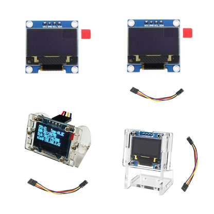 Modulo display OLED da 0,96 pollici Raspberry Pi 4B con display informativo IP per hard disk