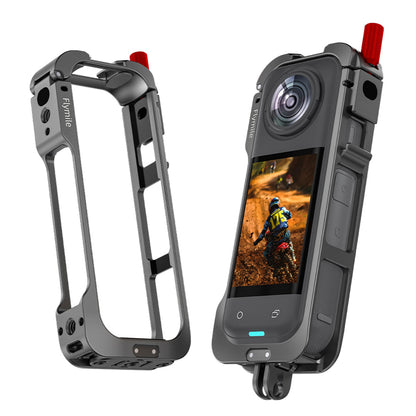 Accessori per fotocamera: custodia protettiva con copriobiettivo e kit per Insta360 X5