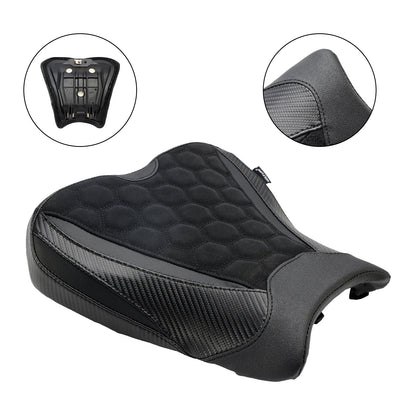 Cuscino Raider per sedile anteriore conducente KAWASAKI Ninja ZX-4R ZX-4RR 2023 in poliuretano nero
