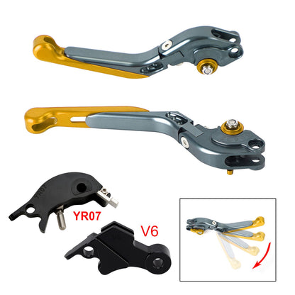 Leva freno frizione regolabile adatta per YAMAHA XSR900 XSR900GP MT-09 2024-2025