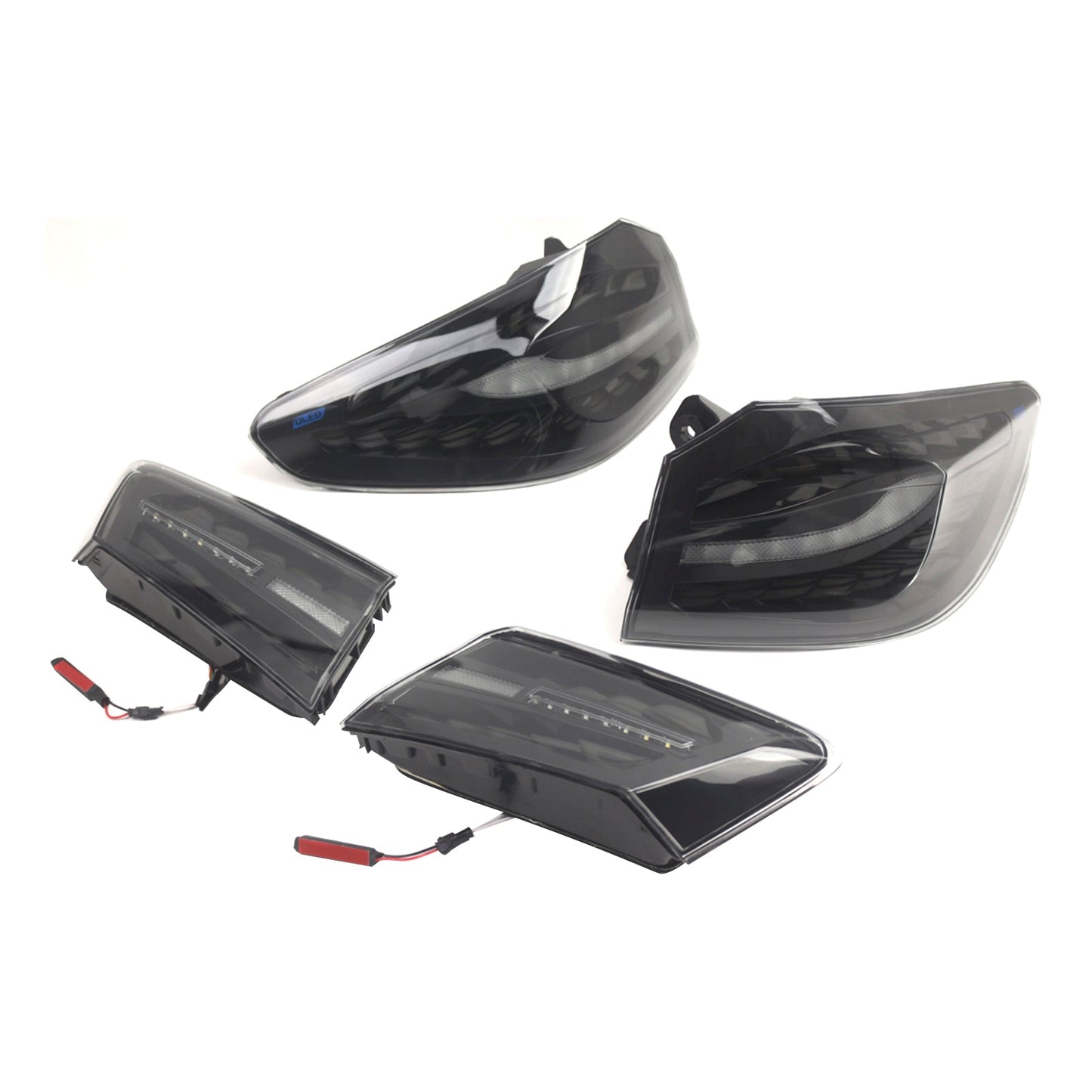 Gruppo ottico posteriore a LED fumé per BMW 5 G30 G38 L&amp;R 2018-2020 63217376469 63217376470