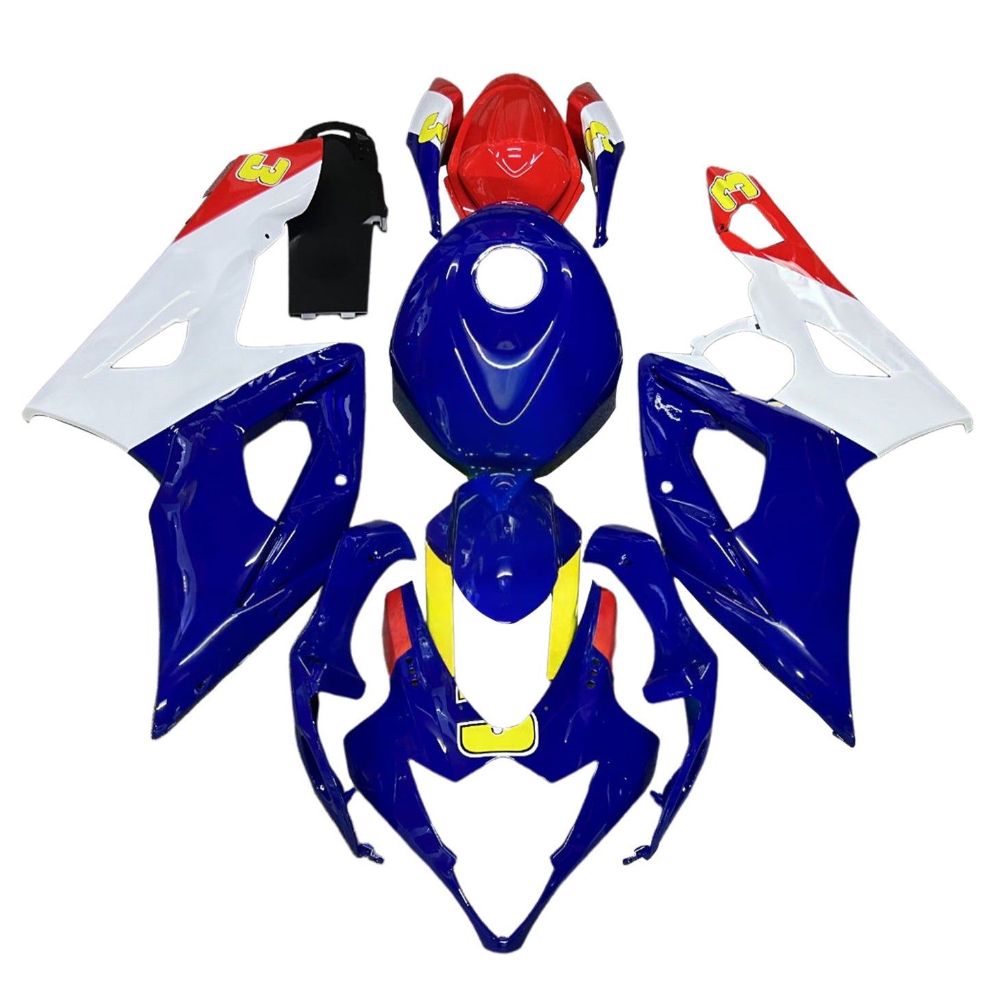 Kit carenatura iniezione plastica ABS per Suzuki GSXR1000 2005-2006 K5