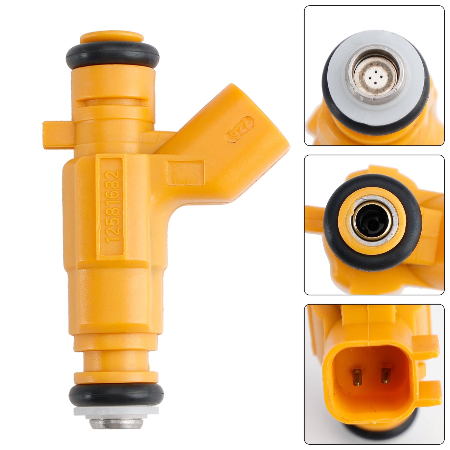 1 pz Iniettore carburante 0280156129 Adatto per Vauxhall Vectra Adatto per Saab 9-3 2.8L 12581682