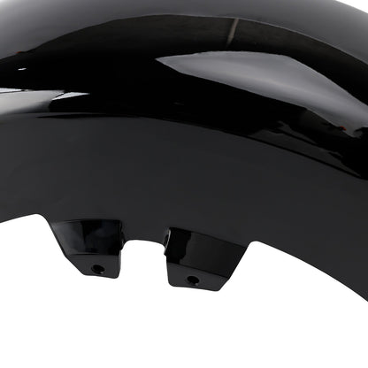 Parafango anteriore in ABS per Touring Electra Glide Road King 1989-2013 Nero