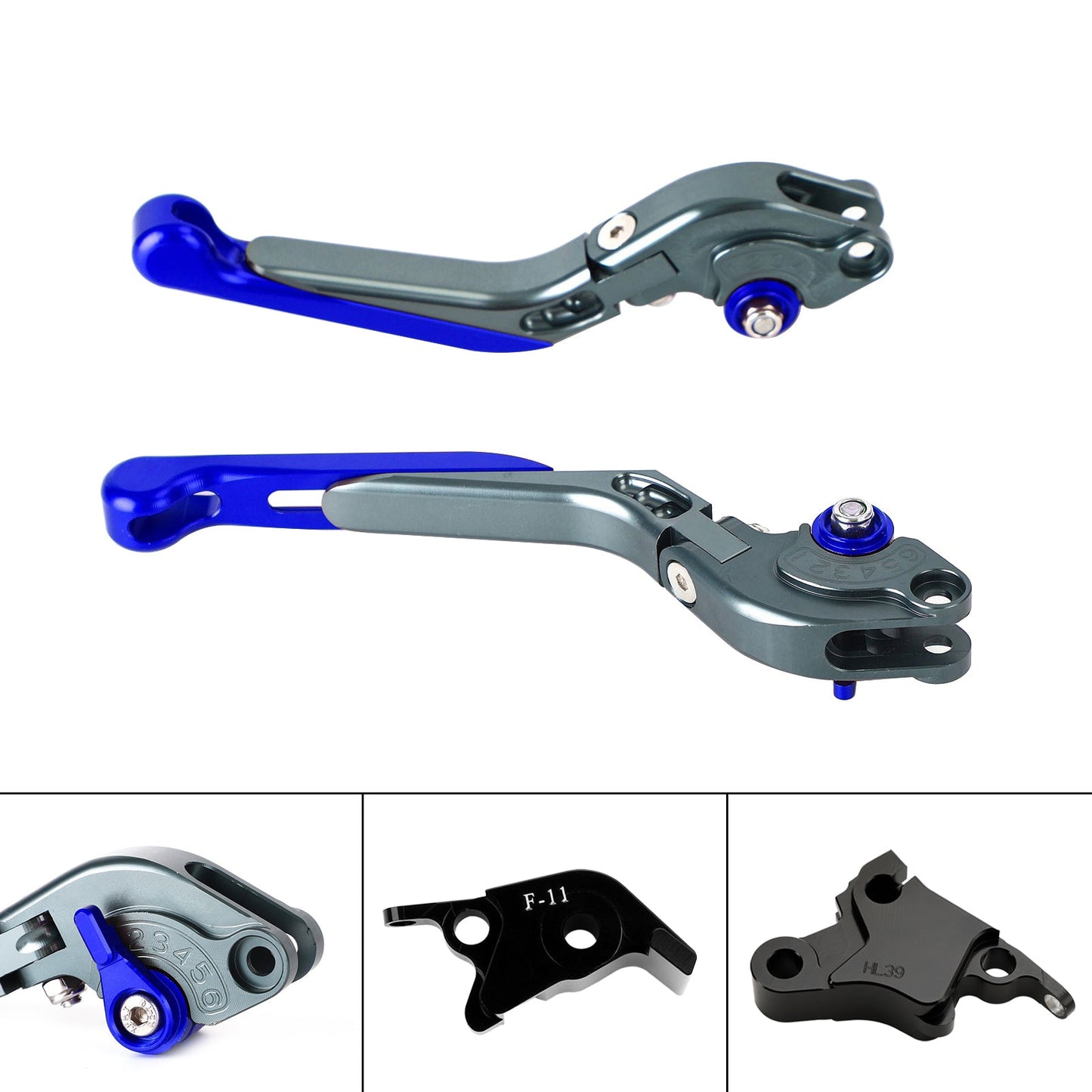 Leva freno frizione regolabile adatta per CFMOTO 700CL-X Sport 2021-2024
