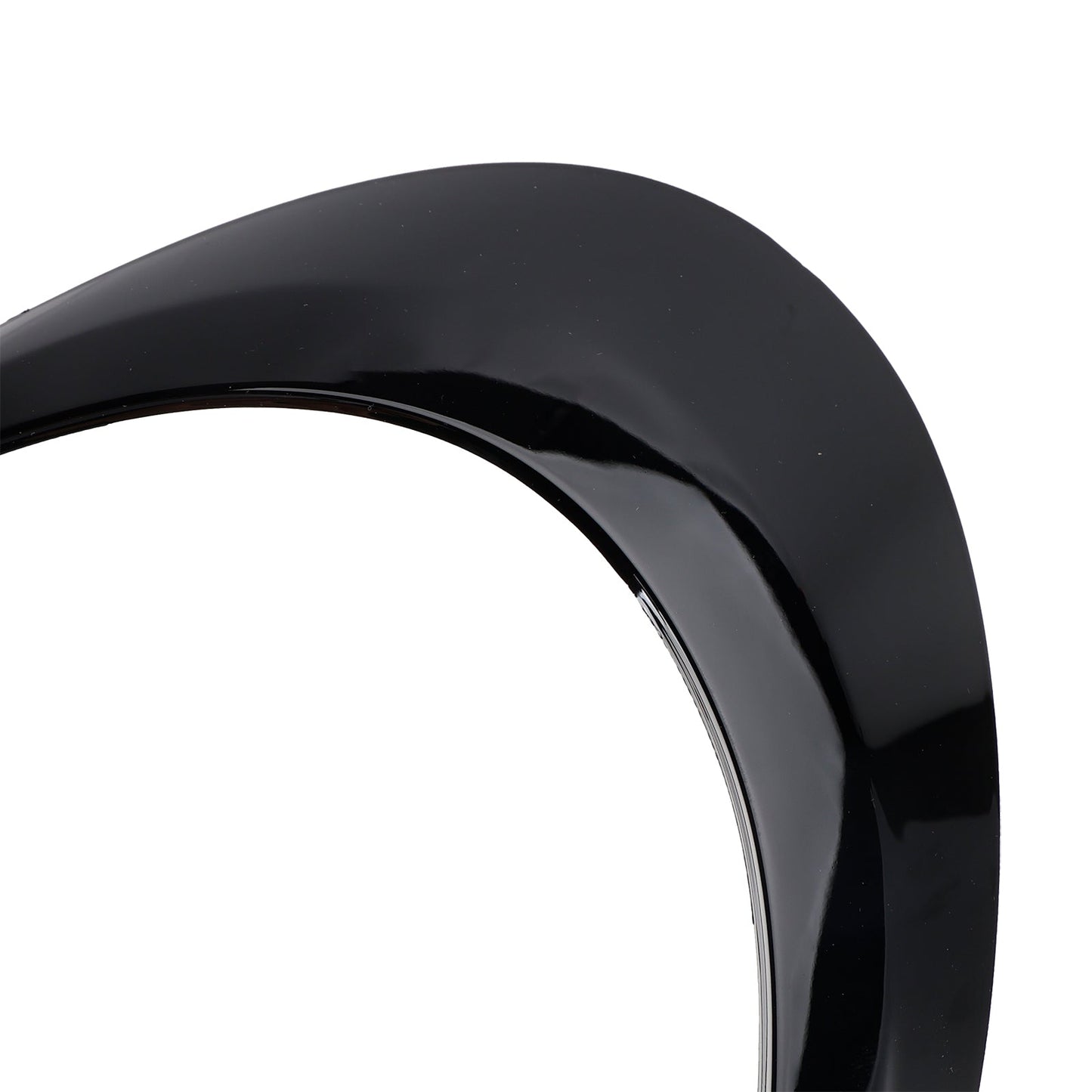Anello di finitura per fanale posteriore sinistro e destro per Fiat 500L 2014-2020, nero.