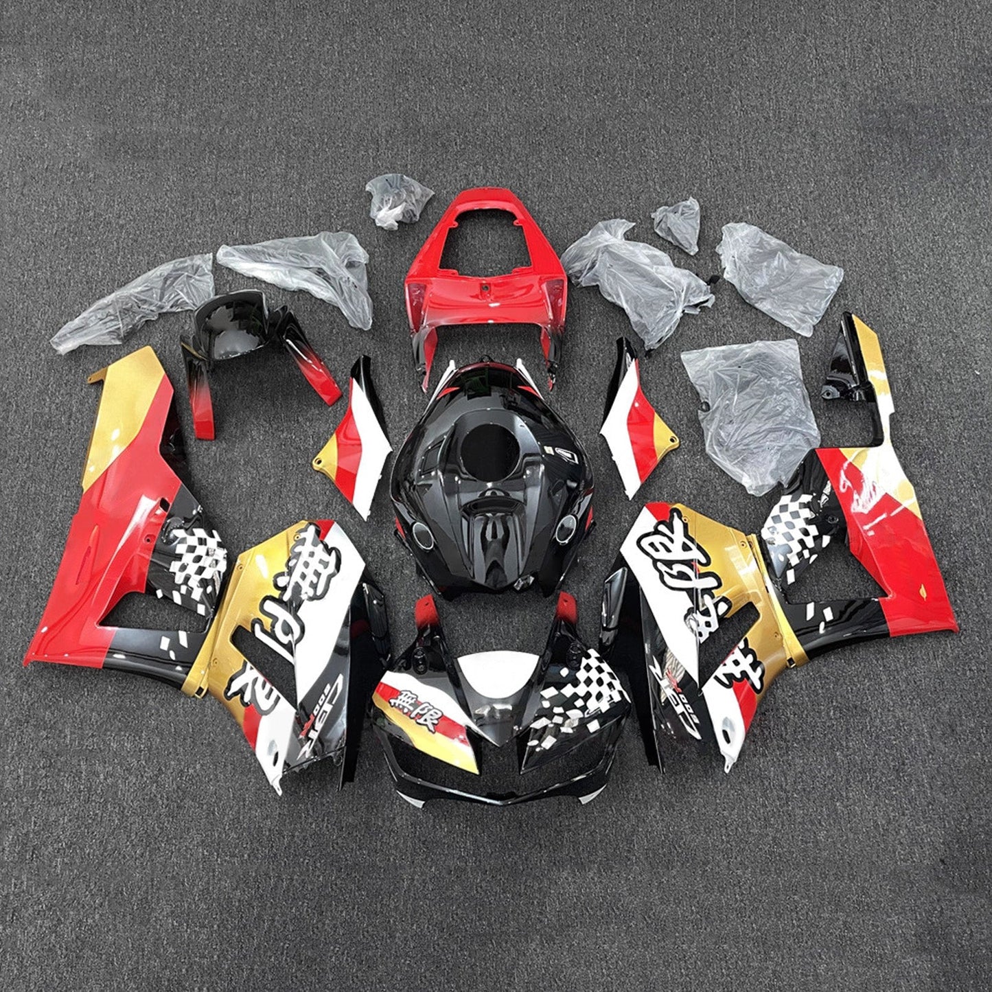 Kit di carene in plastica ABS stampate a iniezione per Honda CBR600RR 2013-2025 F5