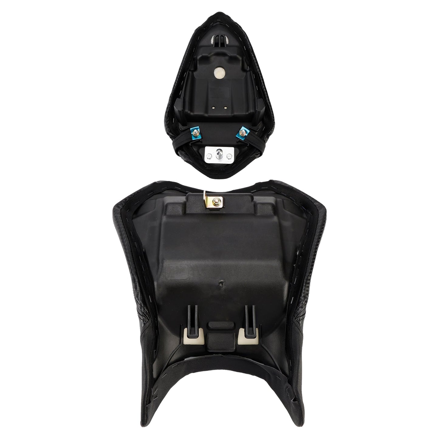 Kit sella conducente e passeggero per Kawasaki Ninja 500 Z500 2024-2025, cuscino posteriore verde