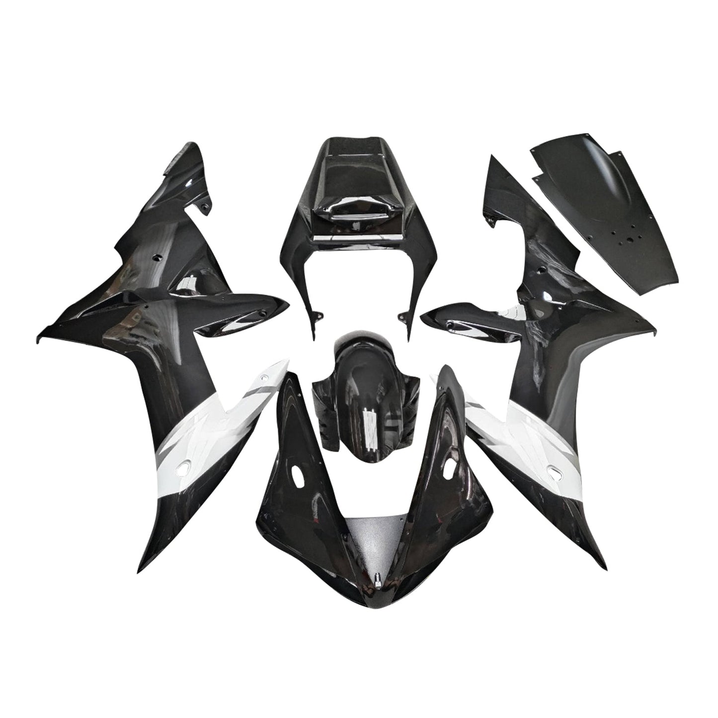 Kit carenatura iniezione plastica ABS per Yamaha YZFR1 YZF-R1 2002-2003