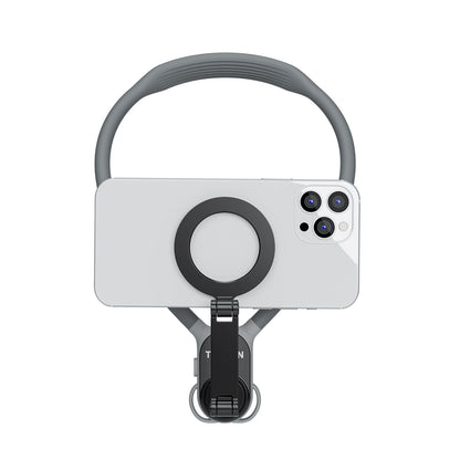 Supporto magnetico per collo per telefono cellulare Magsafe con sgancio rapido e assorbimento degli urti