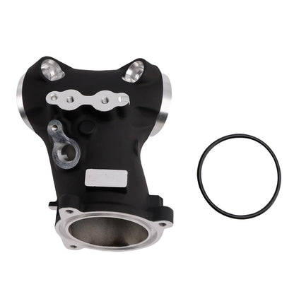 Collettore di aspirazione ad alto flusso FLHTK da 55 mm nero per Electra Glide Ultra Limited 2017-2024, codice 27300121