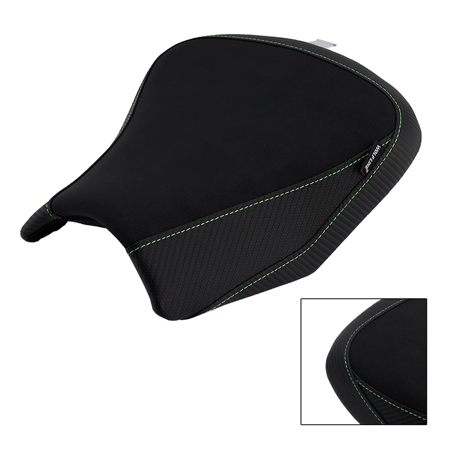 Sella passeggero anteriore Kawasaki Ninja 650 Z650 2017-2025, bianca