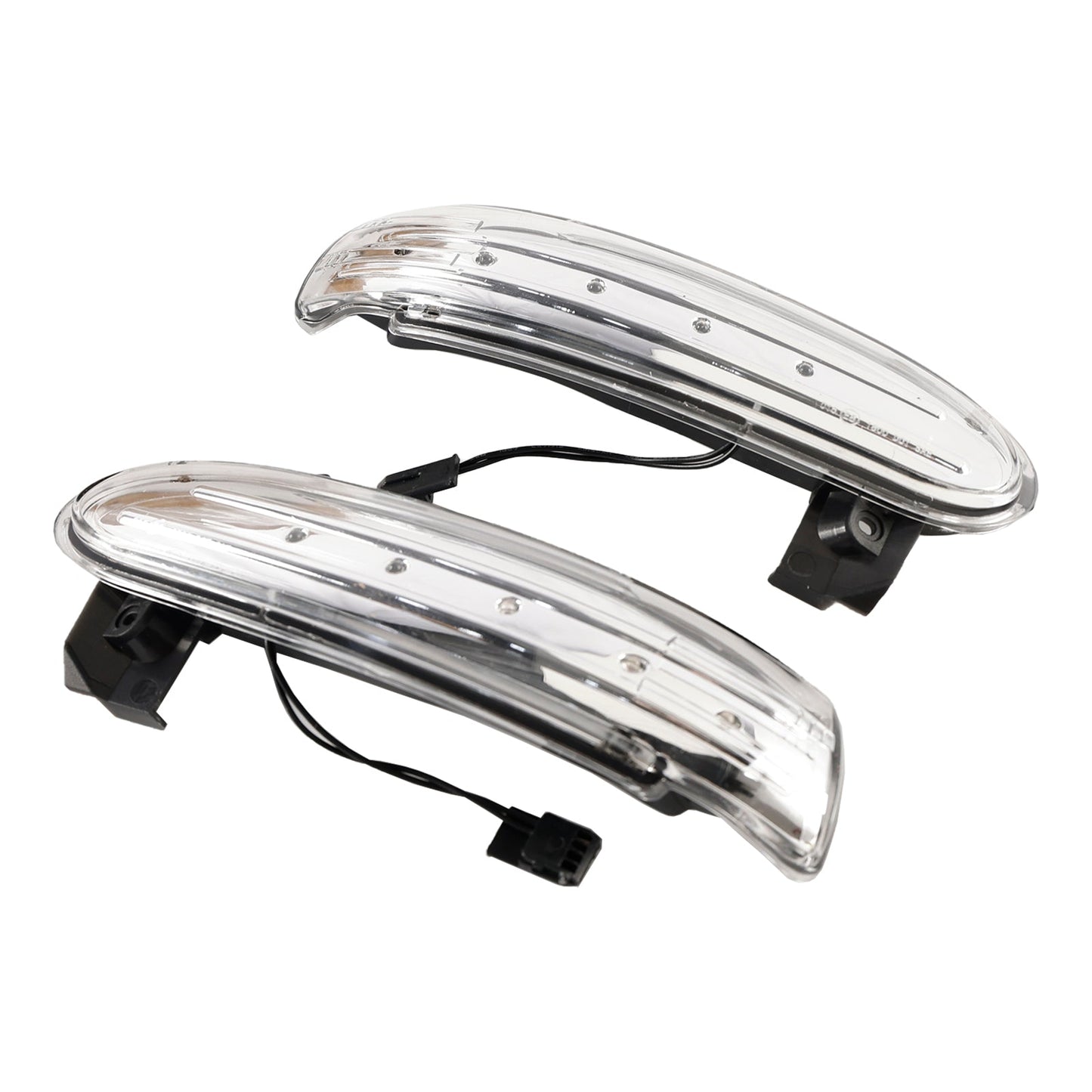 Luce di direzione a LED sequenziale trasparente per specchietto laterale per Mercedes-Benz SLK