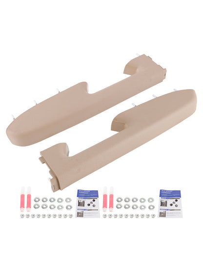 Kit di riparazione bracciolo anteriore per Chevy Silverado 1500 2500HD 3500HD 10-2014, colore beige.