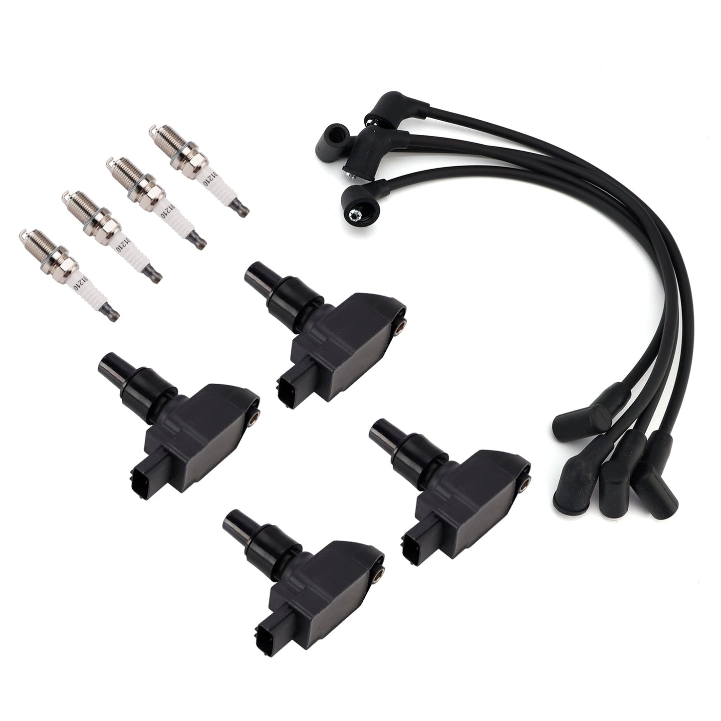 2004-2011 Per Mazda RX-8 1.3L R2 4*Bobine di accensione, candele all'iridio e cavi UF501 N3H118100