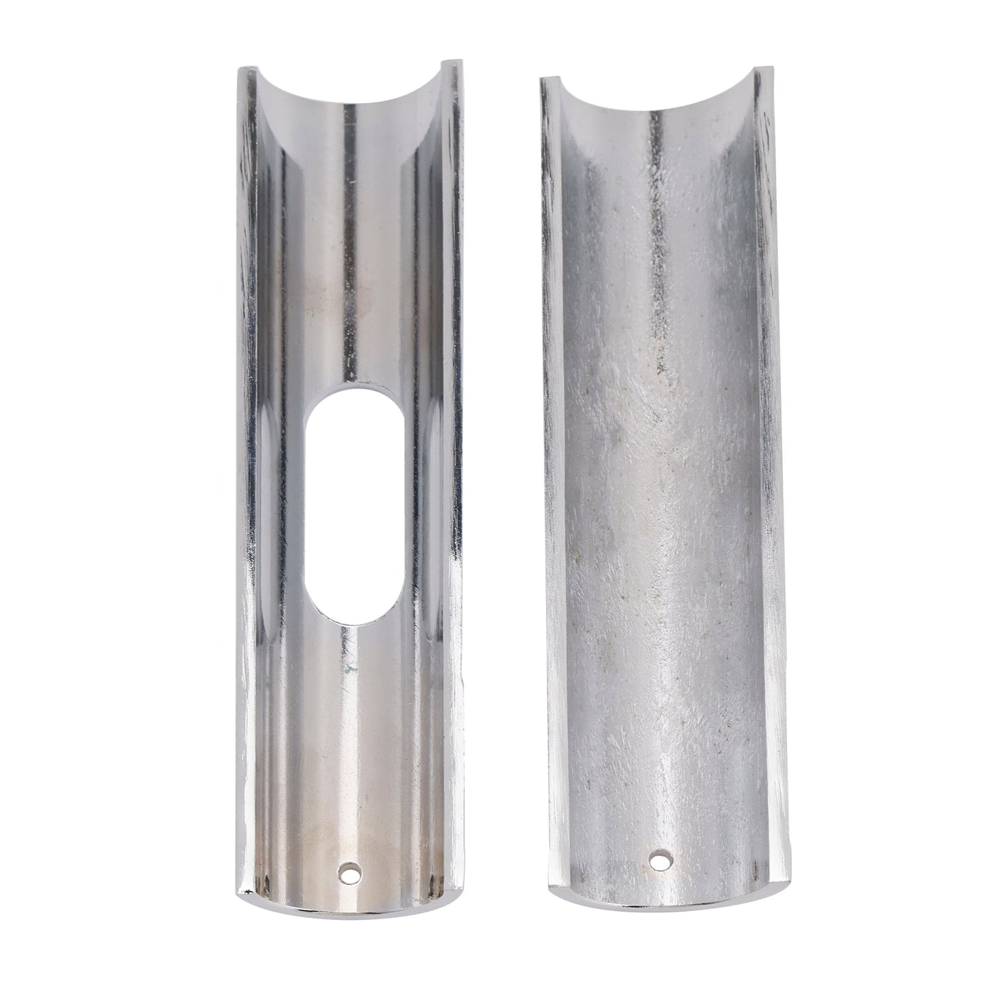 Adattatore manubrio rialzato da 1-1,25"" di diametro cromato per Dyna Road Glide Road King