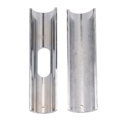 Adattatore manubrio rialzato da 1-1,25"" di diametro cromato per Dyna Road Glide Road King
