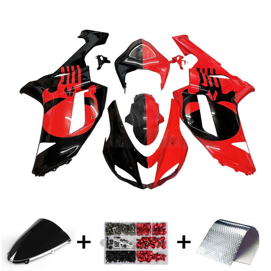 Kit carenatura iniezione in plastica ABS adatto per Kawasaki ZX6R 636 2007-2008