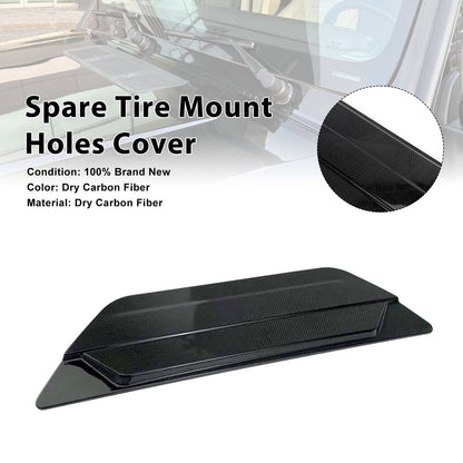 Copertura per fori di montaggio della ruota di scorta in fibra di carbonio per Mercedes Benz W464 W465 (2019-2026)