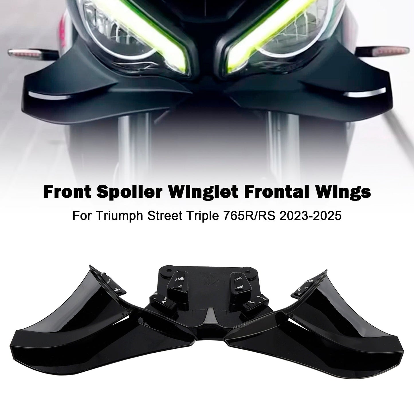 Alette spoiler anteriori Street Triple 765R/RS 2023-2025