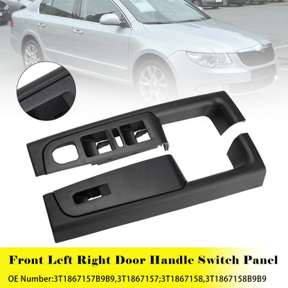 Pannello interruttori maniglia portiera anteriore sinistra destra per Skoda Superb (3T) 2008-2015
