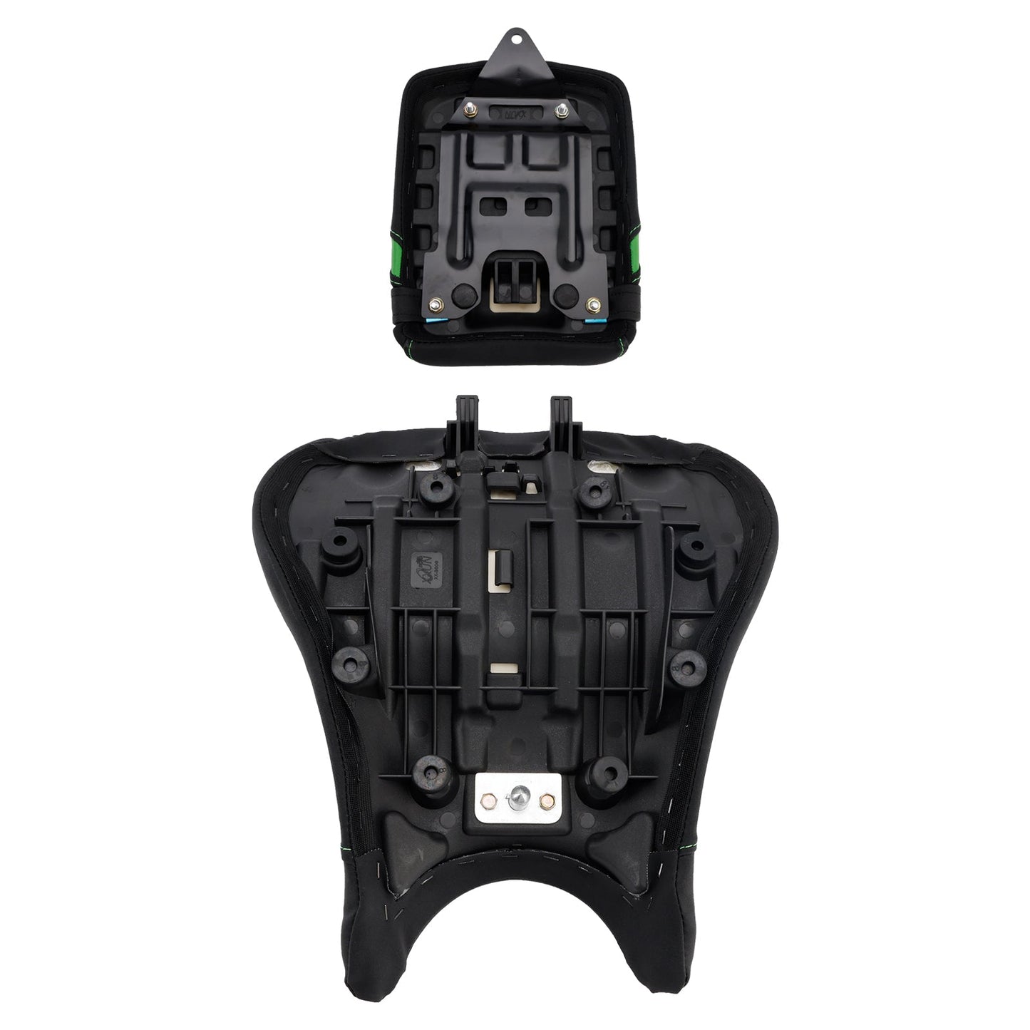 Kit sella pilota e passeggero posteriore inferiore verde per Kawasaki Eliminator 500 2024-2025