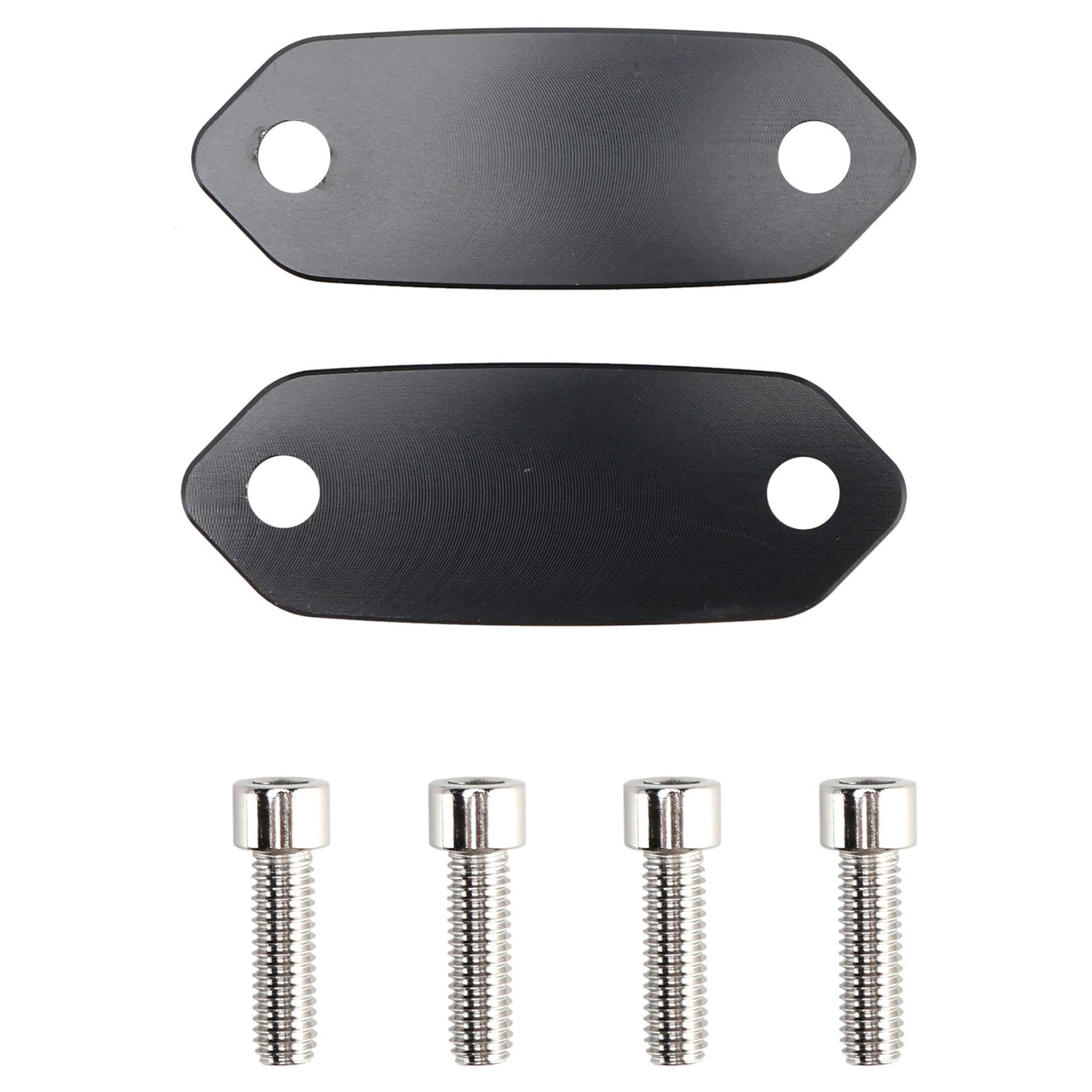 Piastra di bloccaggio per l'eliminazione dello specchio per Kawasaki Ninja 300 250 400 125 ZX6R 636