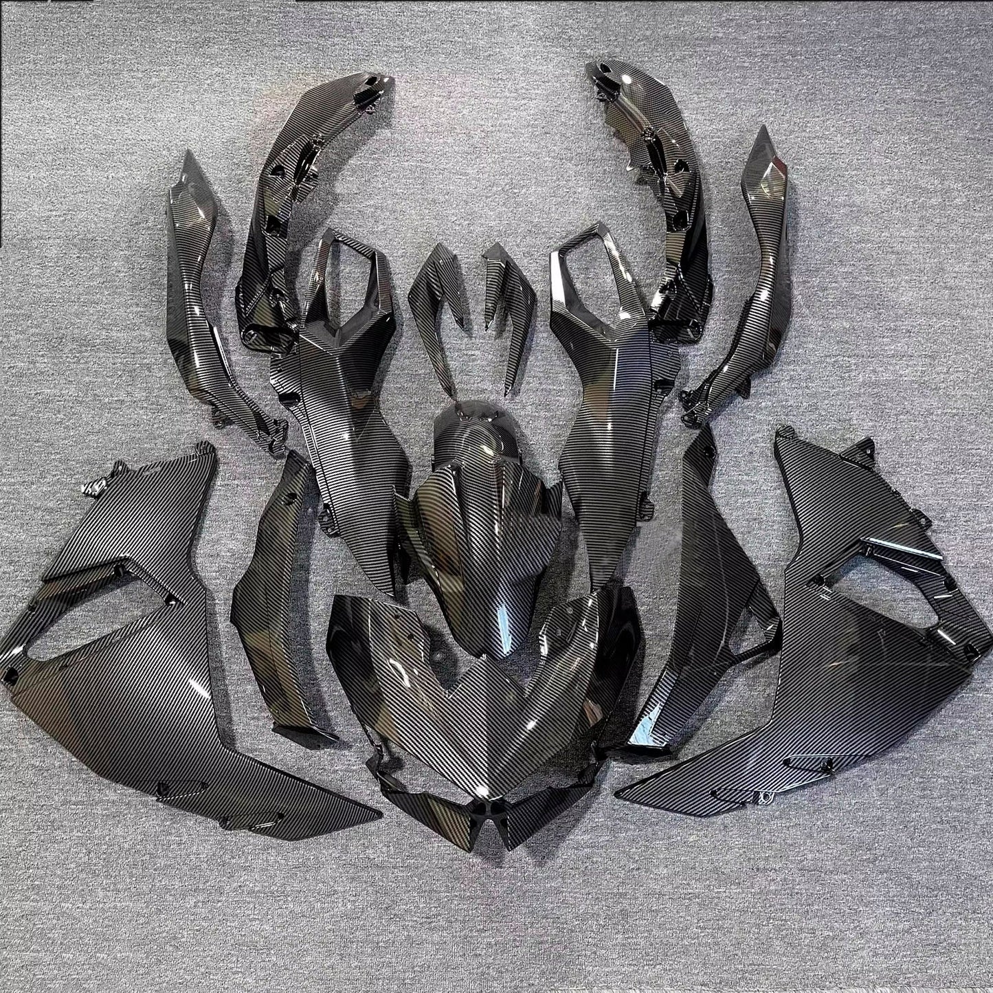 Kit carenatura iniezione ABS adatto per Kawasaki Ninja 500 2024-2025