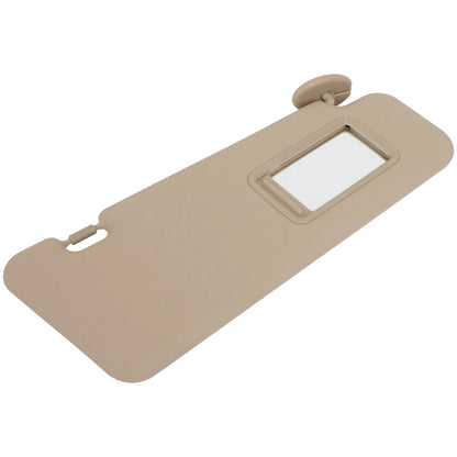 Coppia di alette parasole beige per Toyota Highlander 2008-2013, codice 74321-48490-E0/74320-48500-E0.