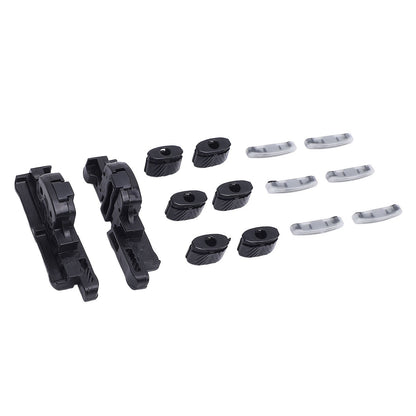 Kit di riparazione con 14 clip per staffa scorrevole del tettuccio apribile per Jeep Renegade 15-21