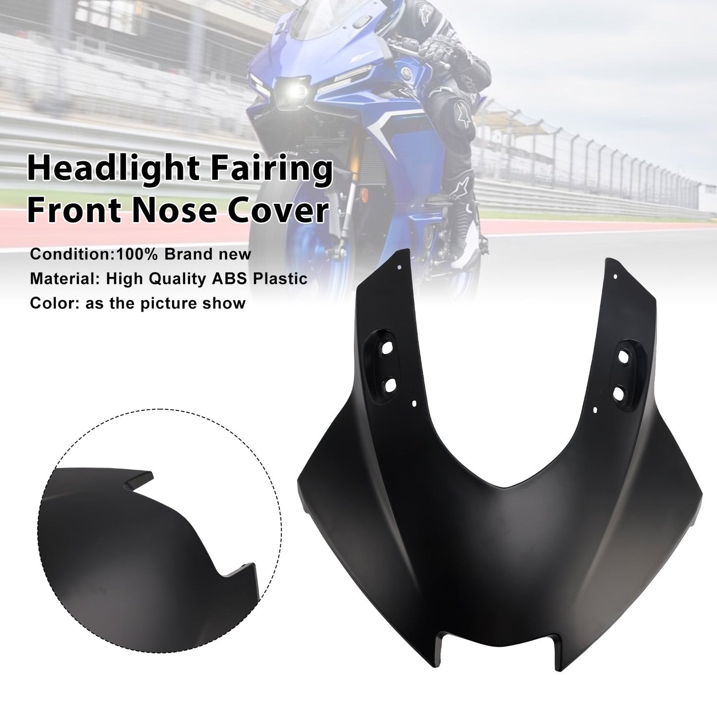 Copertura anteriore del cupolino del faro Yamaha YZF-R3 R25 2025-2026