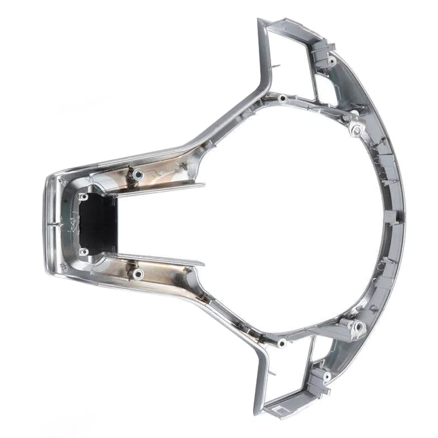 Rivestimento per volante cromato argento per Mercedes Benz W204 W207 W212 Classe C