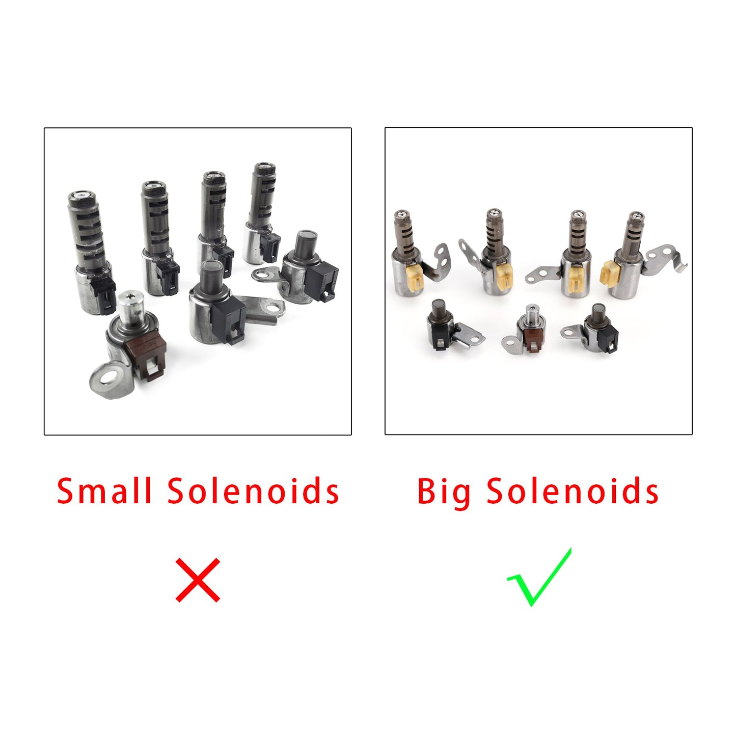 Kit di 7 solenoidi per trasmissione U151 U250 per TOYOTA RAV4 5 marce F/4WD 3.5L (2005-2016)
