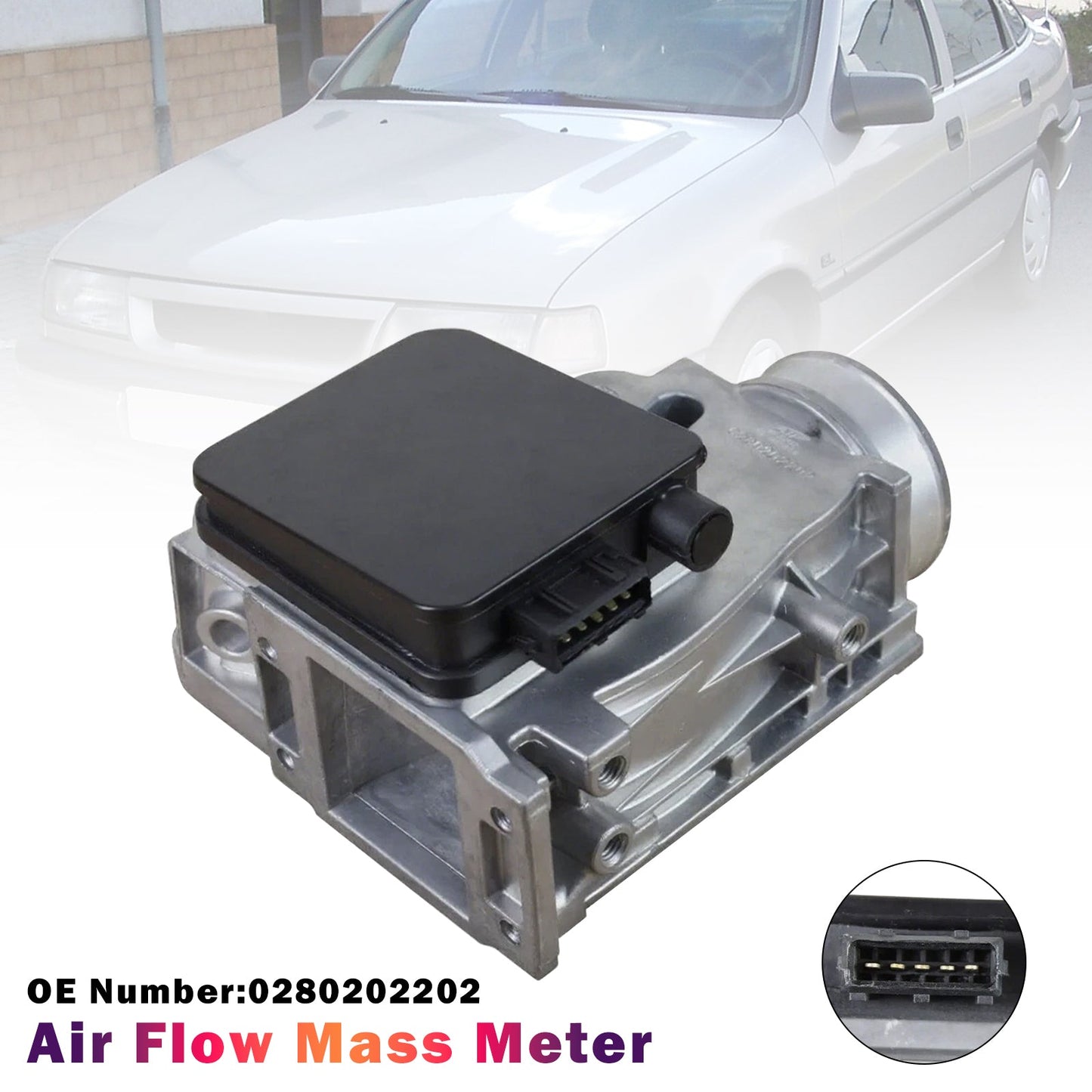 Misuratore di massa del flusso d'aria 0280202202 per Alfa Romeo 164 2.0 Opel Vectra A Omega A