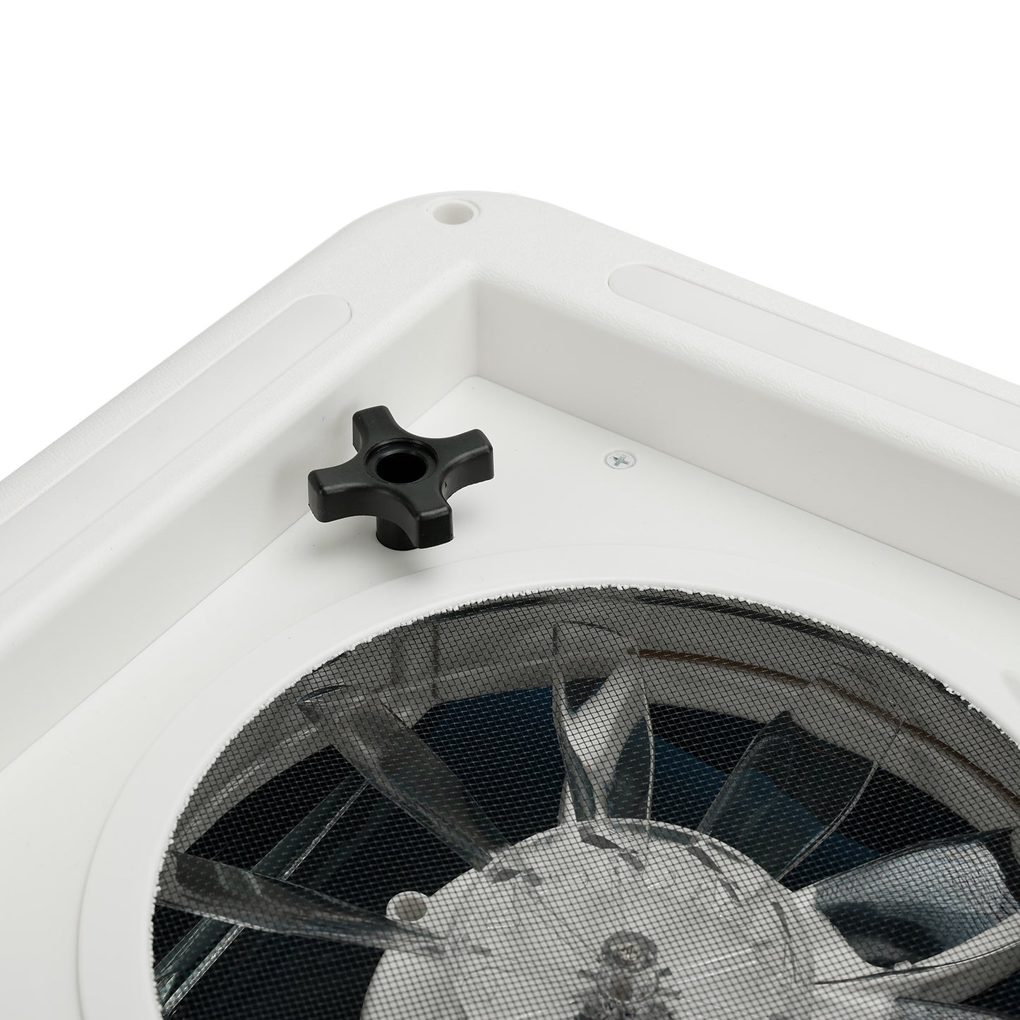 Ventilatore da tetto per camper da 11 pollici, motore a 3 velocità, lucernario da 12 V con luce a LED