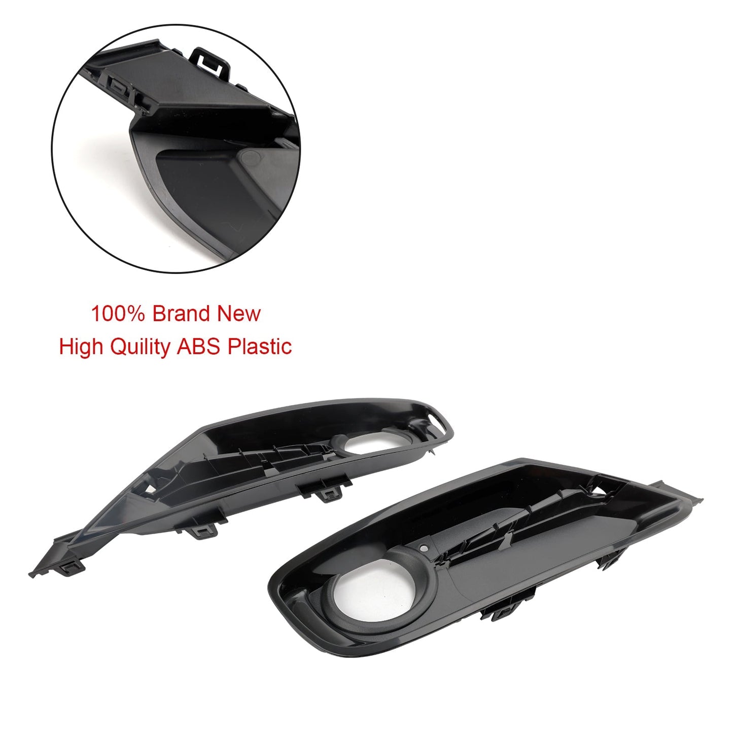 Per BMW 328d 328i xDrive 2013-2015 2 coperture per griglia fendinebbia per paraurti anteriore