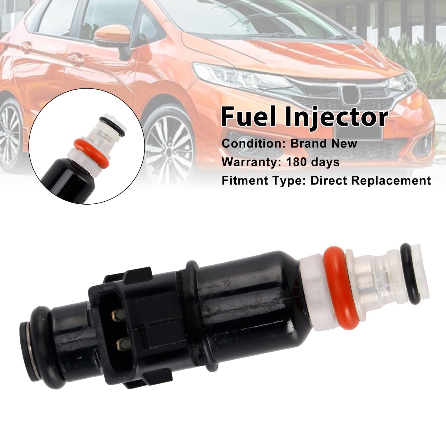 Iniettore di carburante Honda Jazz MK3 benzina 1 pezzo 16450-RB0-003 16450RB0003