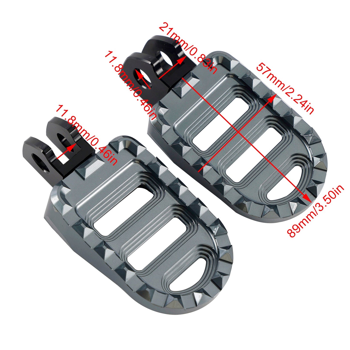 Pedane anteriori pedane adatte per KAWASAKI Vulcan S 650 2016-2023/Vulcan S 650 Cafe 2018-2023