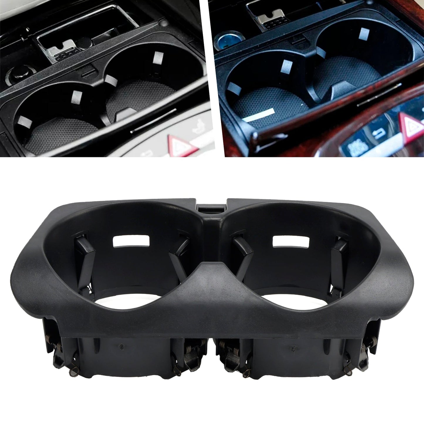 Portabicchieri per Mercedes Classe S W221 Facelift 2009/06-on, console centrale A2218130014