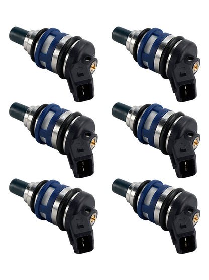 Iniettore carburante Nissan 300ZX Z32 3.0L TURBO V6 6 pezzi 1989-1996 16600-40P07