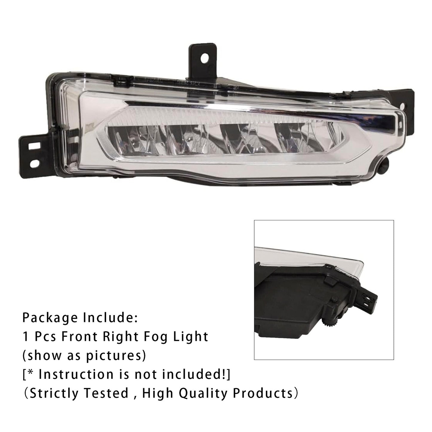 BMW X3 G01 G08 X4 G02 2018-2019, 1 pezzo, fendinebbia anteriore destro a LED, 63177412528