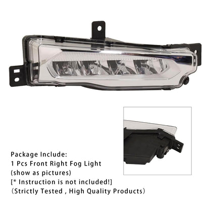 BMW X3 G01 G08 X4 G02 2018-2019, 1 pezzo, fendinebbia anteriore destro a LED, 63177412528
