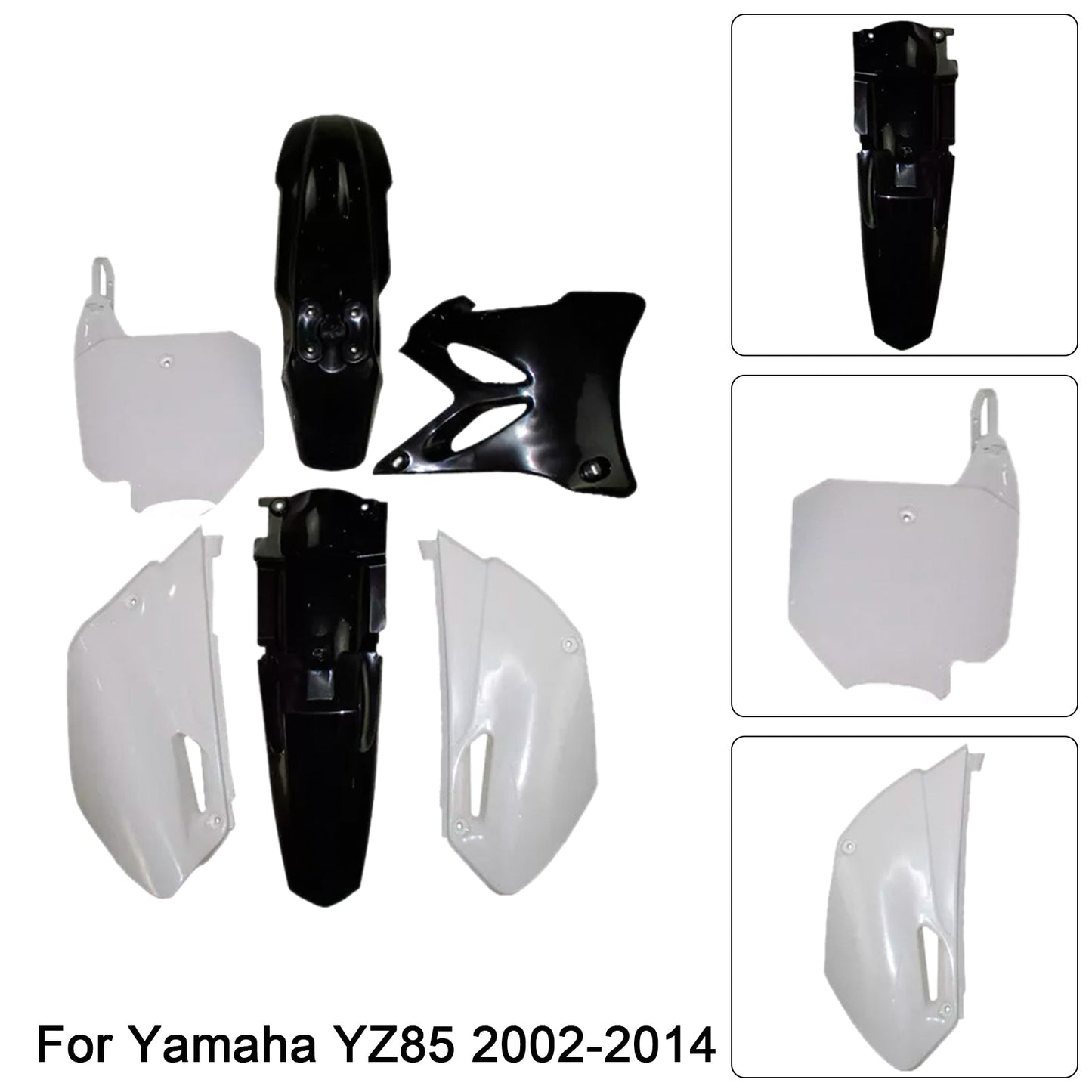 Kit di carenatura in plastica per parafango per Yamaha YZ85 2002-2014