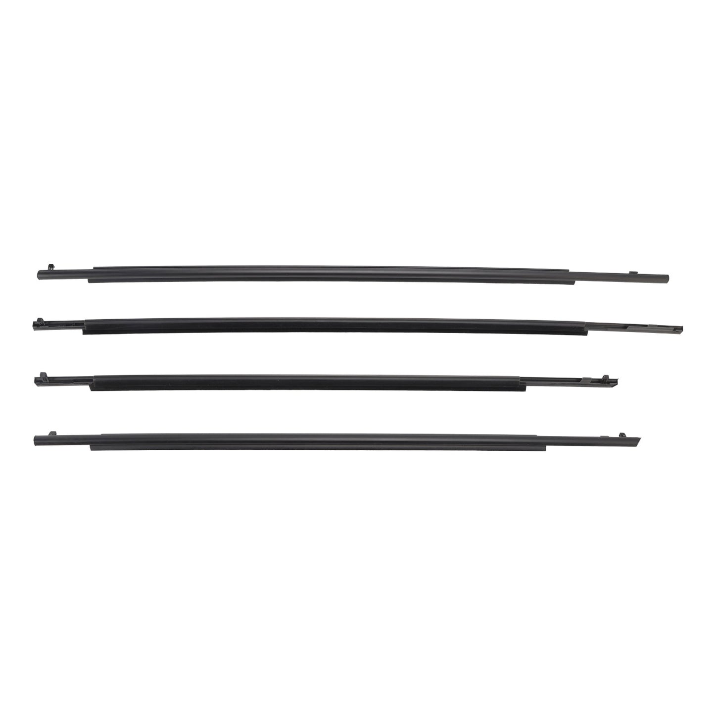 Guarnizione esterna per cintura in vetro della portiera Toyota Prius 2010-2015 (4 pezzi)