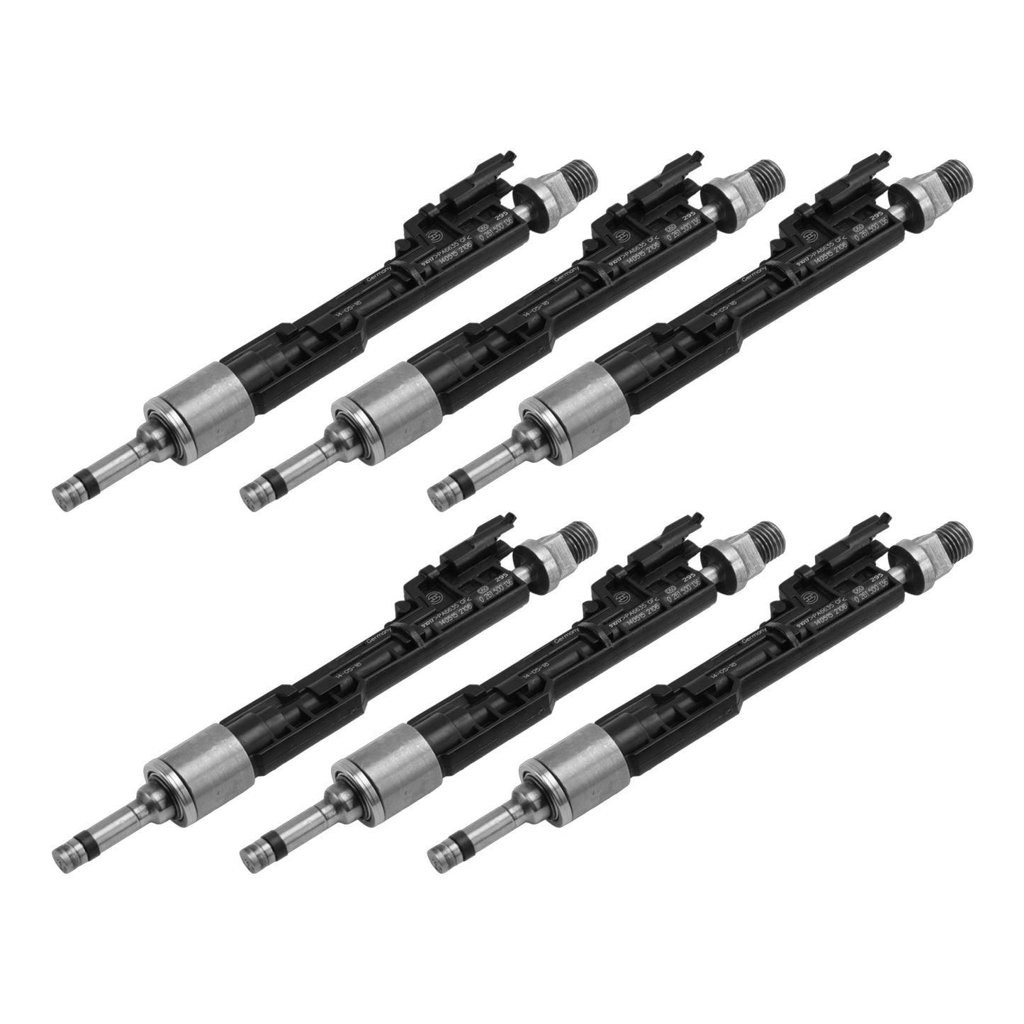 6 iniettori di carburante per BMW F10 M5 F06 F07 F12 F13 F15 X5 0261500136 13647599876