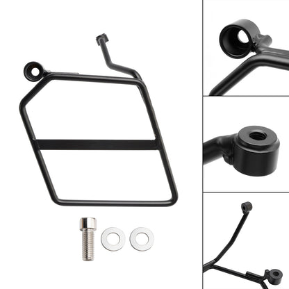 Supporto per borsa laterale portapacchi Honda Monkey 125 2018-2024, sinistro, nero