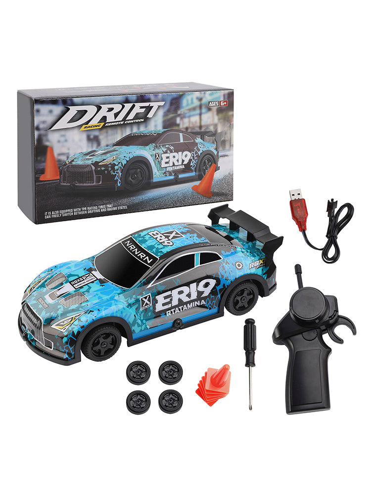 Wltoys 22206 RTR 1/22 2.4G 15km/h Auto da corsa con telaio in metallo Giocattolo regalo Blu
