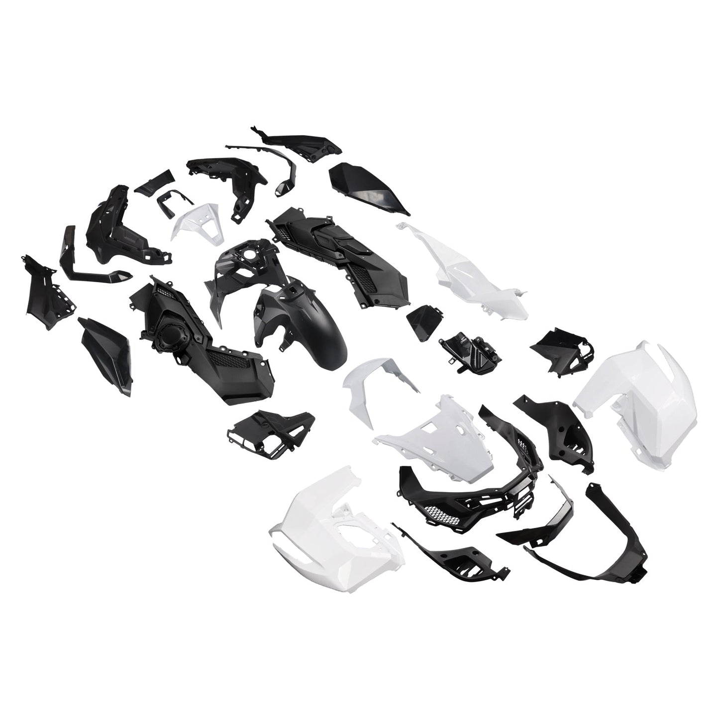 Carene in plastica stampata a iniezione, non verniciate, per Honda X-ADV 750 2025-2026