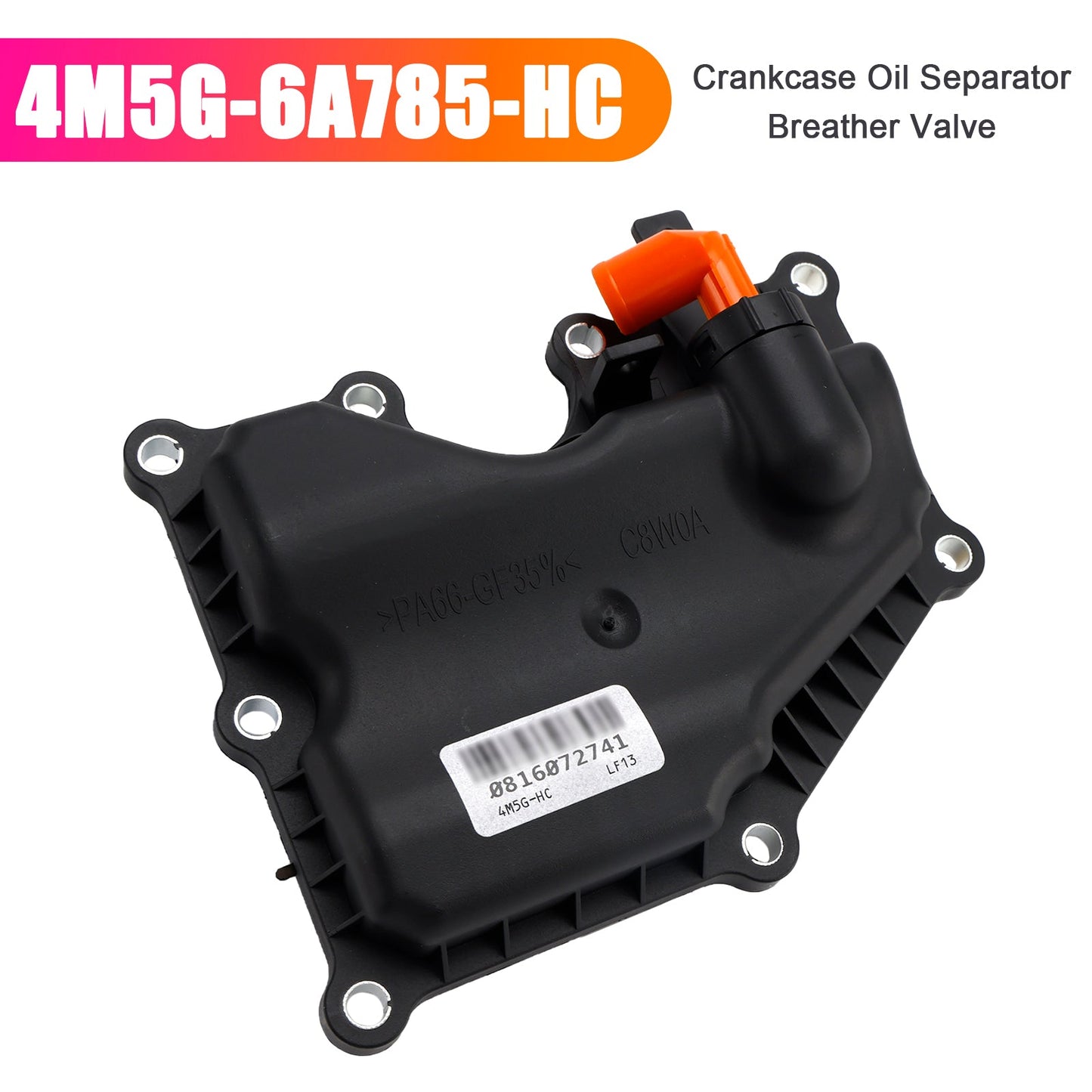 Valvola di sfiato del separatore dell'olio del basamento 4M5G-6A785-HC per Ford C-MAX S-MAX