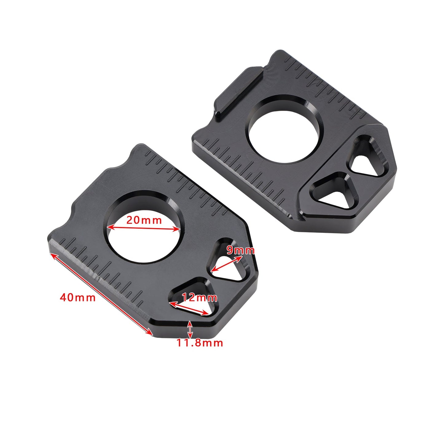 Blocco asse tendicatena posteriore CNC SUZUKI DRZ400SM 400S 400E 2005-2024